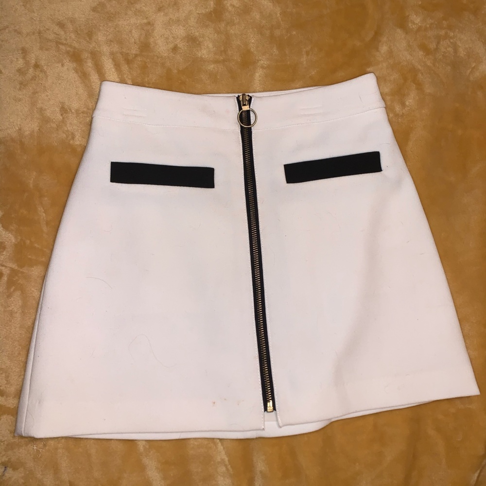 White Mini Skirt